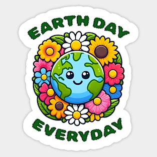 Earth Day Everyday Sticker